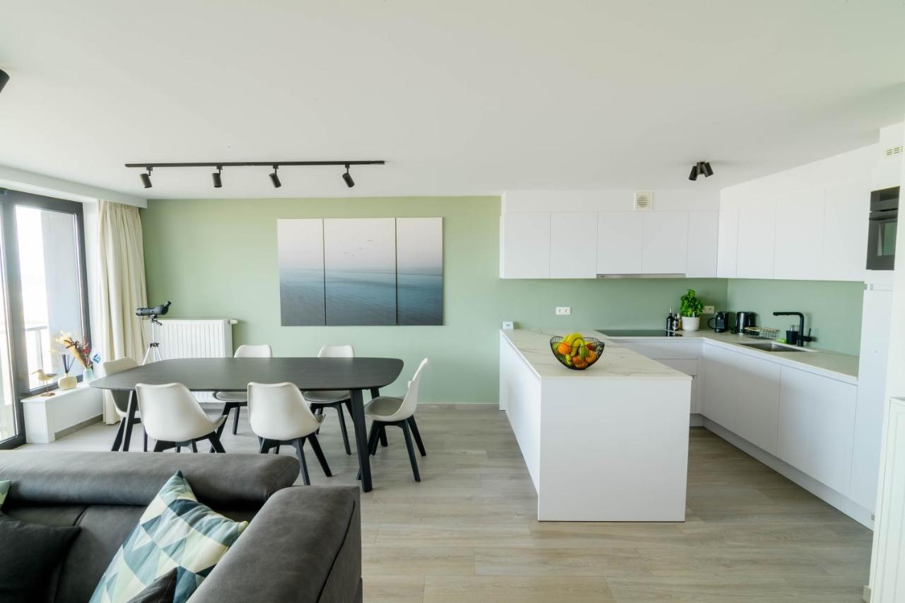 Premium Holidays - New Modern Apartment Oostkant With Seaview At Westende Middelkerke Esterno foto