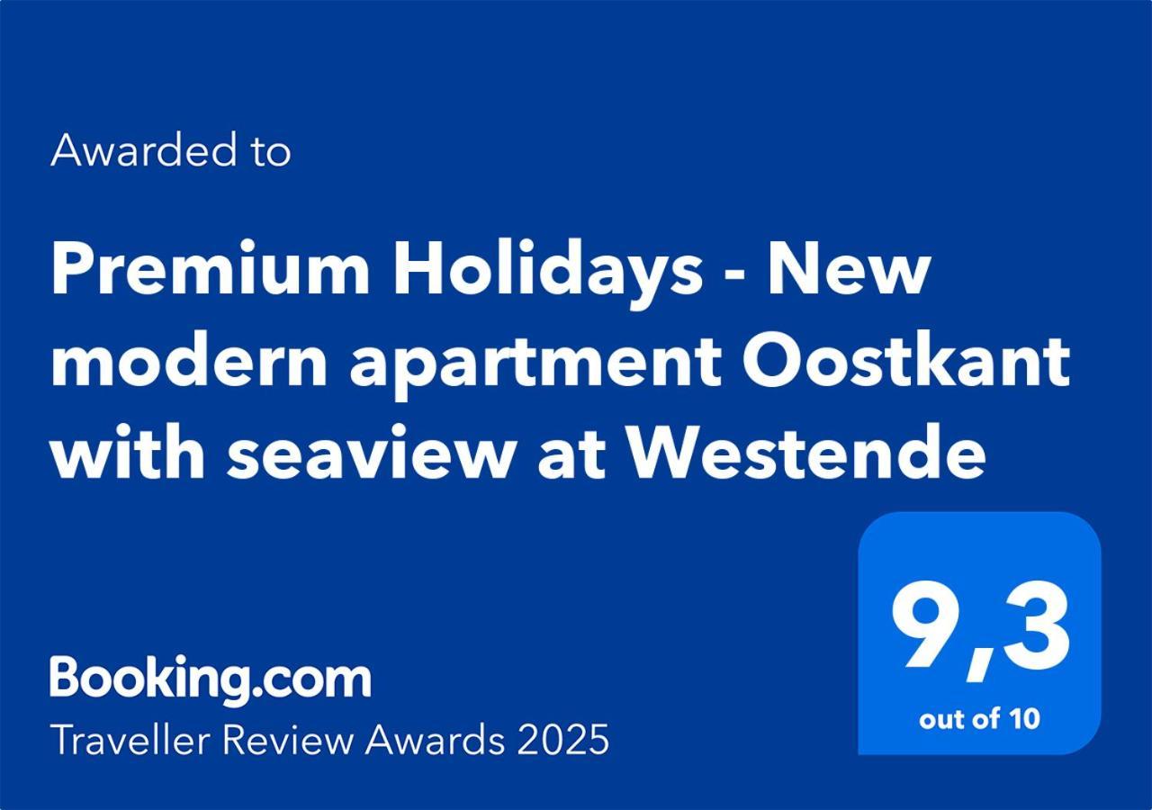Premium Holidays - New Modern Apartment Oostkant With Seaview At Westende Middelkerke Esterno foto